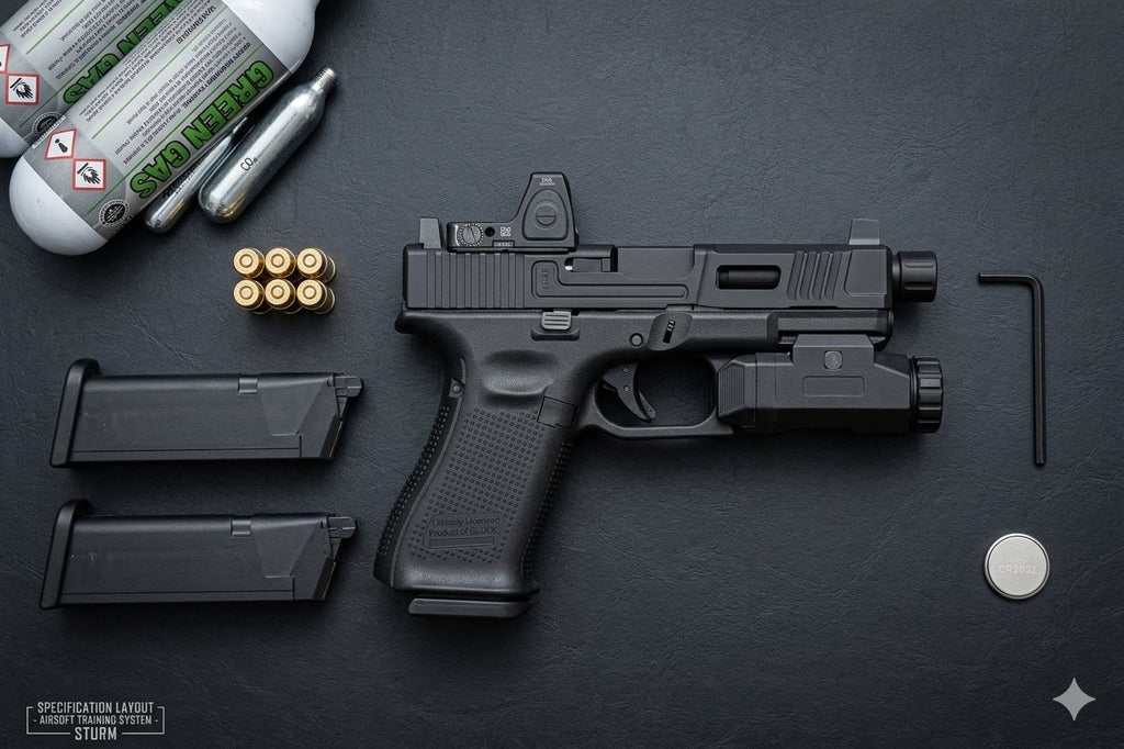 Sturm G17 Precision Combat Build (Turnkey Optic, Light & Hard Case Package)⁠